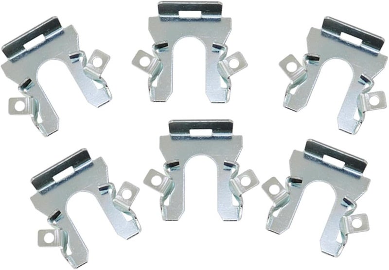 APRUT Headlamp Housing Ajusting Pivot Retaining Steel Clips Compatible with Ford F250 F350 F450 Bronco Lincoln Mercury F2AB13N020AA MMO05268 E9DZ13N129A E9DB13N020AA 8Pack - Image 3